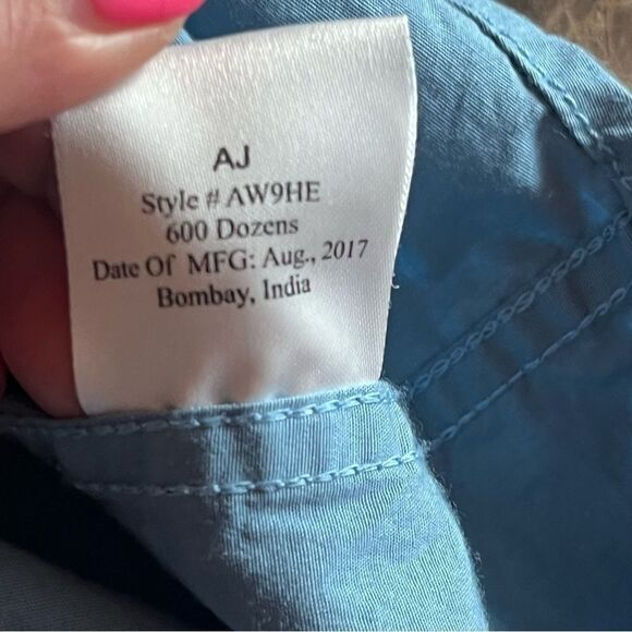 Colours by Alexander Julian Mens XL button down shirt blue​​​ - Picture 7 of 16